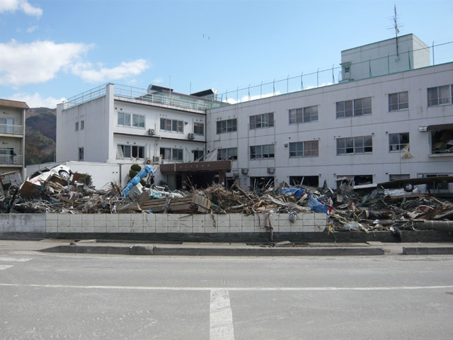 Volunteer / Otsuchi prefectural hospital
