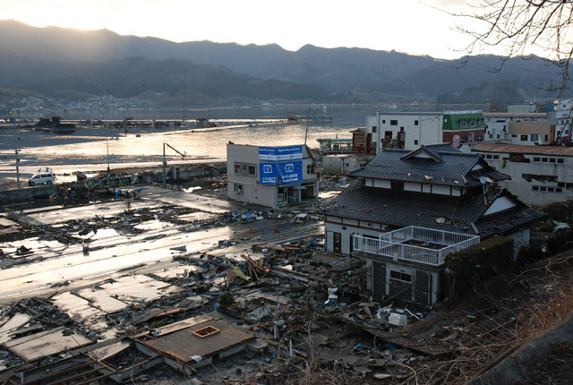 Damage In Ofunato aza Dai