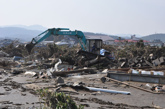 Kuji brunch / 13 Mar, 2011 / Damage of Noda