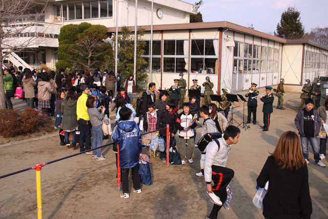 Ekiraku elementary school Graduation ceremony 