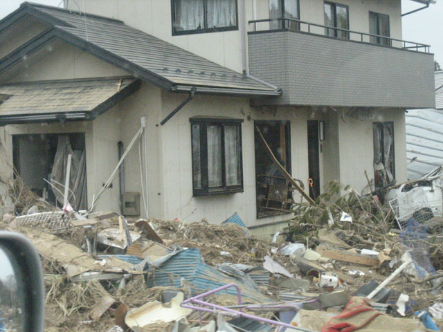 Damaged state / Motoyoshi area