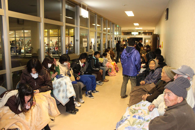 Evacuation center / Haramachi First elementary school