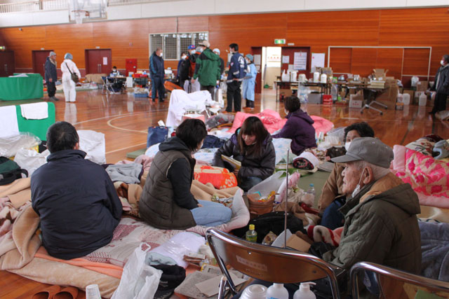 Evacuation center / Kashima health care center