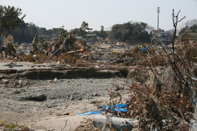 Damaged state / Tsurushihama area