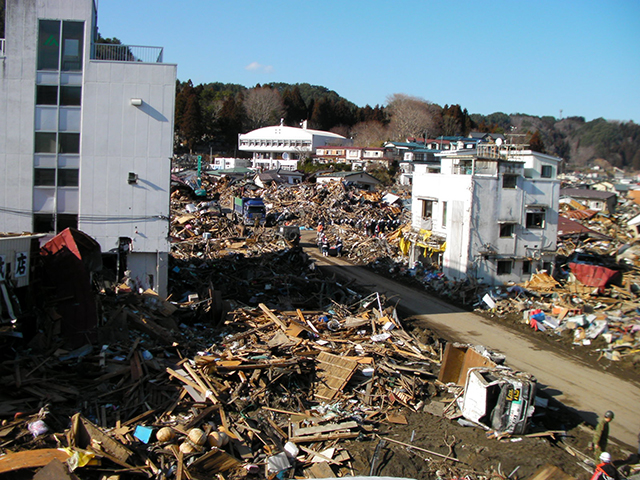 Clearance / Completion of former Taro clearance / Material of Tohoku Regional Development Bureau of MLIT / 