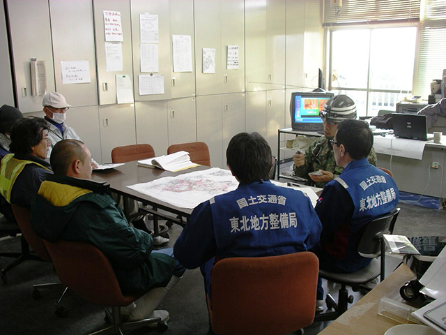 Liaison / Yuzawa / Shichigahama / State of Liaison Meeting / With fire-brigade