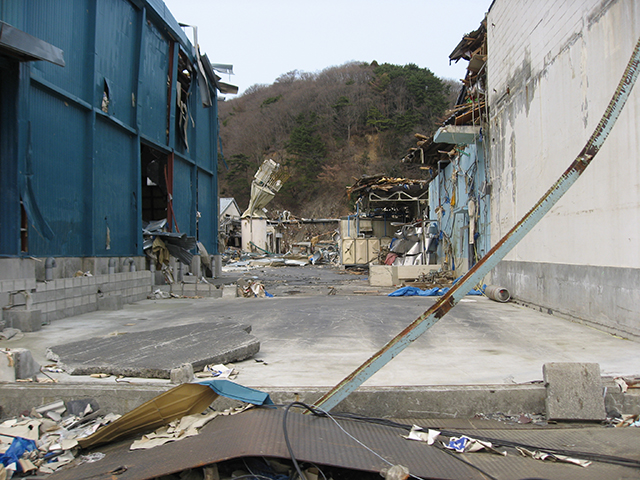 Damage / Around Onagawa port