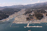 Iwate Yamada Damage / Aerial photograph / Aerial photography