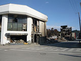 Iwate Otsuchi Damage / Shop near the Otsuchi public office
