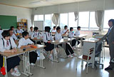Iwate Ofunato Akasaki junior high school / Temporary school building