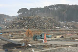 Iwate Noda Minamihama / Temporary rubble place