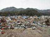 岩手県 山田町 農林課提供 平成23年3月12日 地震