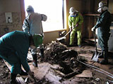 Iwate Noda Kuji brunch 19 Apr, 2011 / Noda youth volunteer / Construction newspaper pulishing company