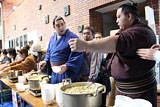 Miyagi Tagajo Japan Sumo Association Volunteer / Warm meal service
