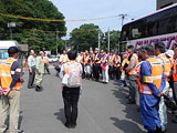Miyagi Tagajo Support / Okayama Disaster volunteer / Departing ceremony