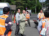 Miyagi Tagajo Support / Okayama Disaster volunteer / Departing ceremony