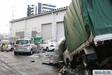 Miyagi Shiogama Damage / Marine gate / Near AEON / Damaged vehicle