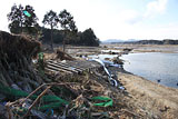 福島県 新地町 被災 埒浜 海岸