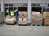 Fukushima Soma Supply / State of relief supplies