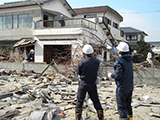 Fukushima Iwaki TEC-FORCE / Harbor / Photograph of field resarch / Tsunami squad