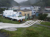 Miyagi Ishinomaki Drainage pumper