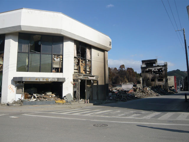 Damage / Shop near the Otsuchi public office