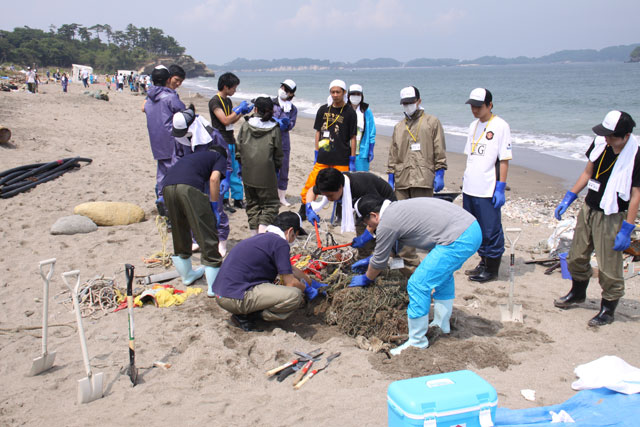 ボランティア 海岸 清掃