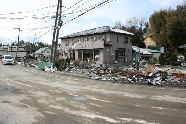 Earthquake / Shichigahama / Fire station