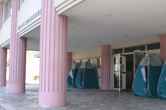 Evacuation center / Gymnasium of elementary school