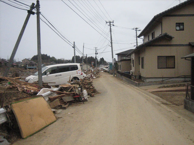Damaged state / Motoyoshi area