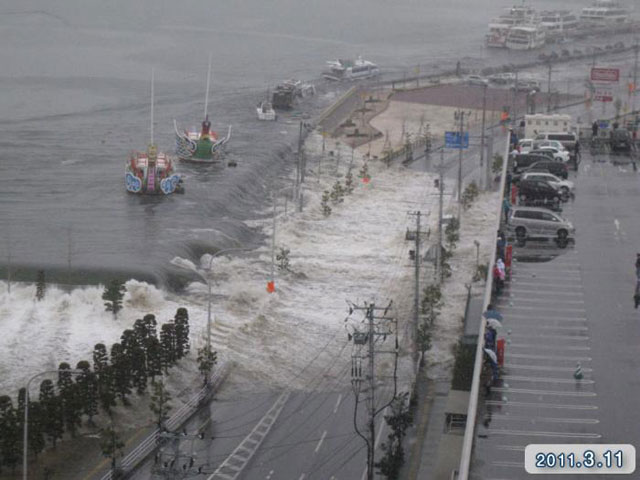 Damage / Marine gate / Near AEON / Tsunami 