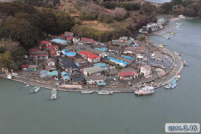 Seaside Aerial photography / Aerial photograph / Urato island / Hojima