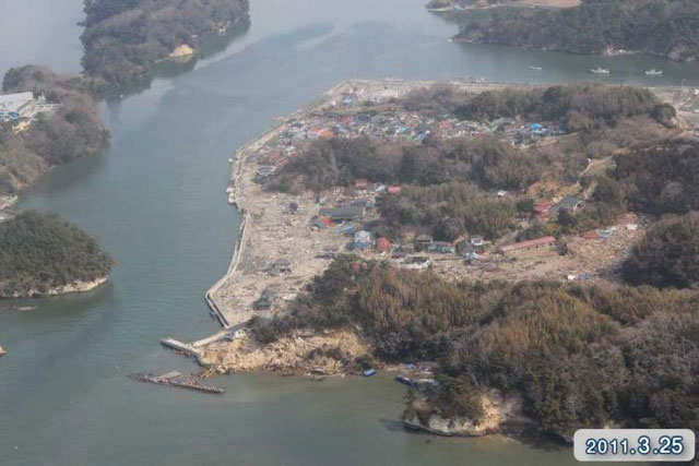Seaside Aerial photography / Aerial photograph / Urato island / Sabusawa