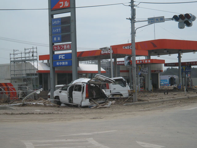 Odaka Damage Near Oi crossing, R6