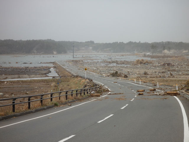 Odaka / Damage / Northern direction from Urajiri public hall / Seaside