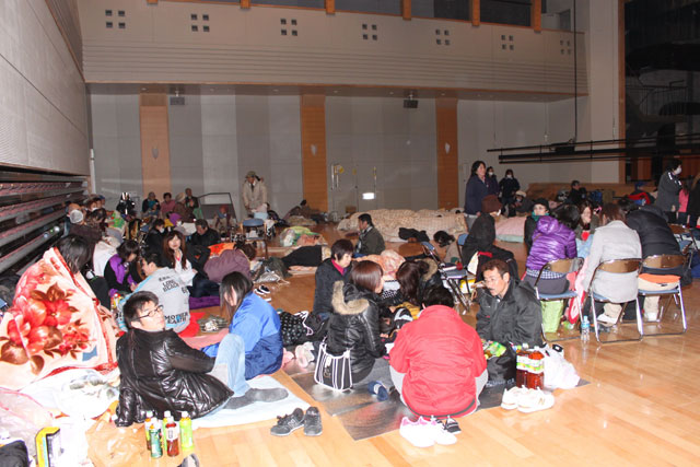 Evacuation center / Ukifune cultural hall