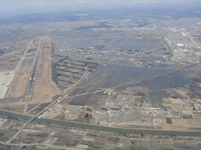 Completion of recovery of Sendai airport / Material of Tohoku Regional Development Bureau of MLIT / 