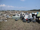 Aomori Misawa Temporary disaster waste place