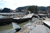 Iwate Ofunato Damage / In the harbor of Sanriku Okirai aza
