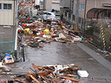 Iwate Yamada Orikasa area / Photograph of before and after earthquake / 4 Nagasaki, Yamada