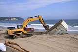 Miyagi Shichigahama Harbor / Container / Clearance working