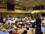 Miyagi Sendai Evacuation center