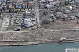 宮城県 塩竈市 被災 空撮 航空写真 港町 中の島