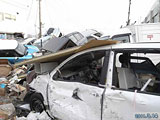 Miyagi Shiogama Damage / Minato / Nakanoshima / Damaged vehicle