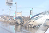 Fukushima Minamisoma Damage / Damaged vehicle