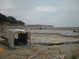 Fukushima Minamisoma Odaka / Damage / Northern direction from Tsunobeuchiminami / Seaside