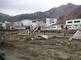 Iwate Kamaishi Damage / Near the Kamaishi station
