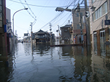 Miyagi Ishinomaki Damage / Flooding in Ishinomaki city area