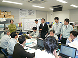 Miyagi Sendai Disaster Response Room / Road squad