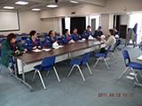 Miyagi Sendai Disaster Response Room / Advance team